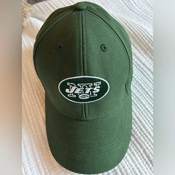 New York Jets NFL Men’s Green Logo Baseball Hat One Size Adjustable Like New - Picture 1 of 8